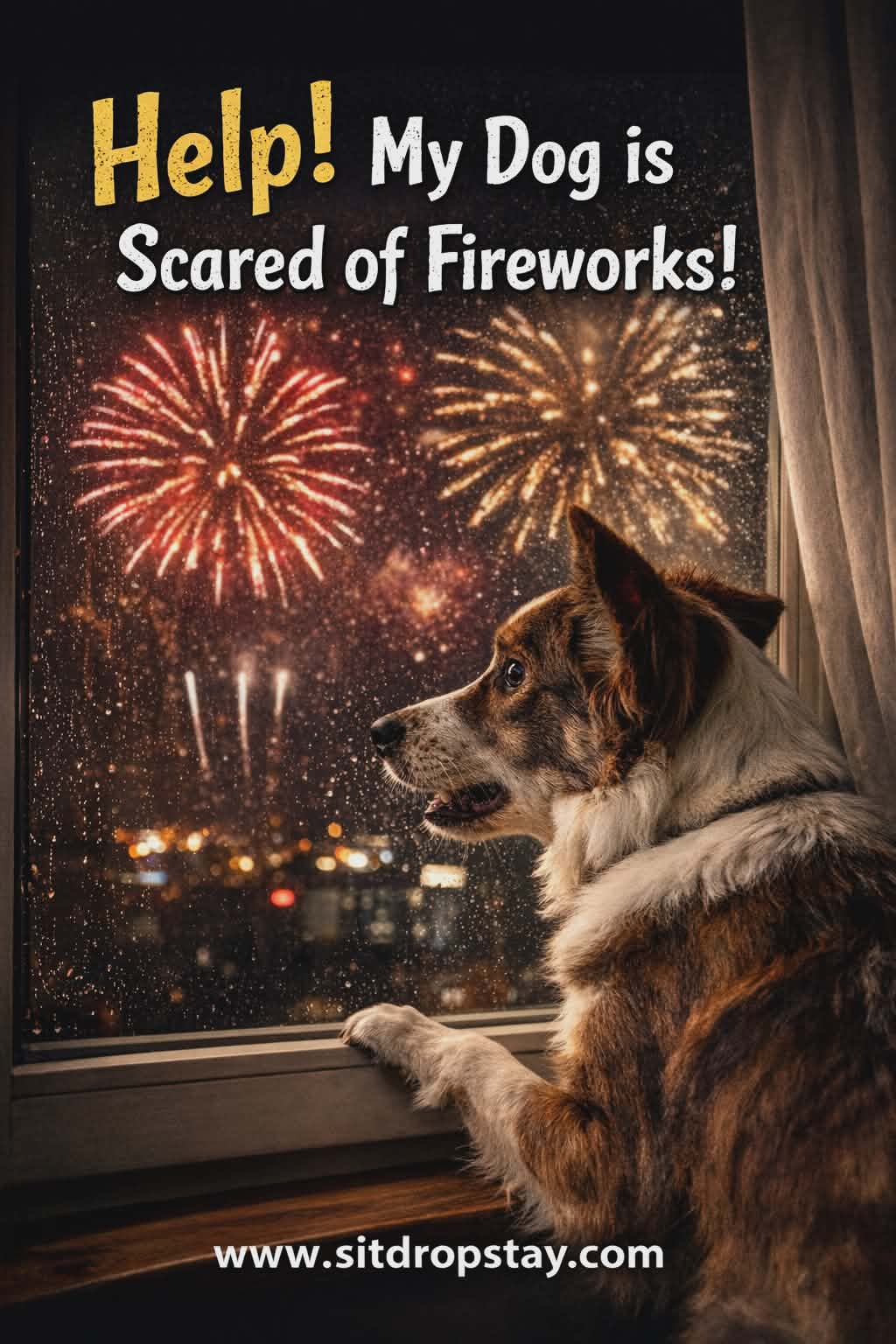 How do i help my dog during fireworks and thunderstorms